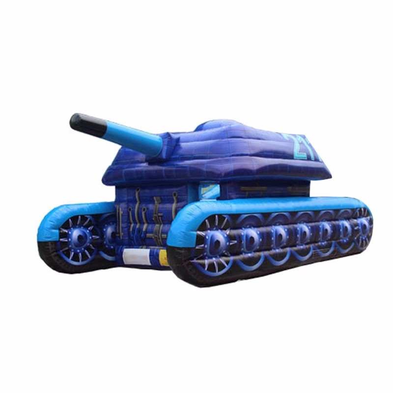 儋州蓝色充气坦克